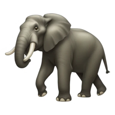 éléphant mammouth sticker