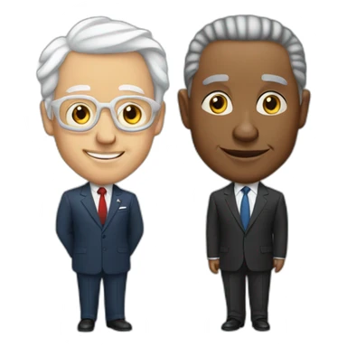 president and Leo warren lamb sticker