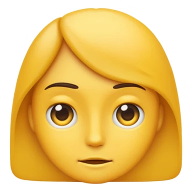Normal emoji side eyeing sticker
