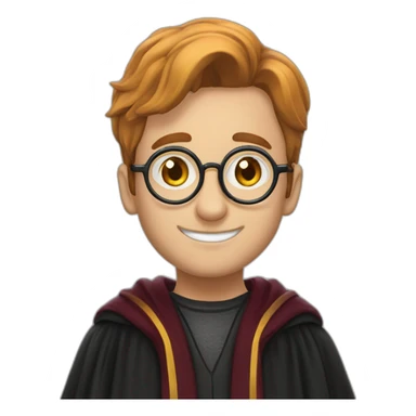 Harry potter sorcier sticker