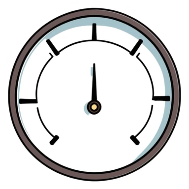 cracked pressure gauge sticker