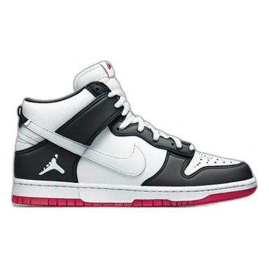 Nike air rubber dunk off white sticker