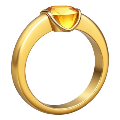 Gold ring from Sonic the Hedgehog game sticker