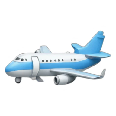 Un chat avec un avion qui s'écrase sur 2 tour sticker