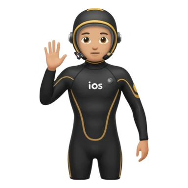 diver wetsuit only wetsuit sticker