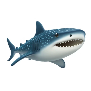 cute whale shark sticker
