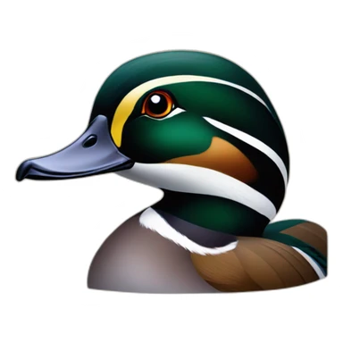 Wood Duck sticker