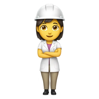 Mujer ingeniera sticker