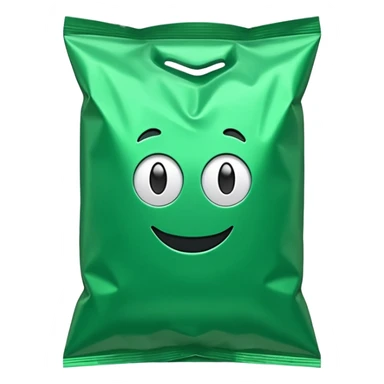 green pacaged chip without writing sticker