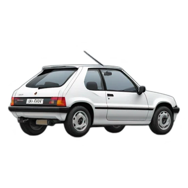 Peugeot 205 sticker
