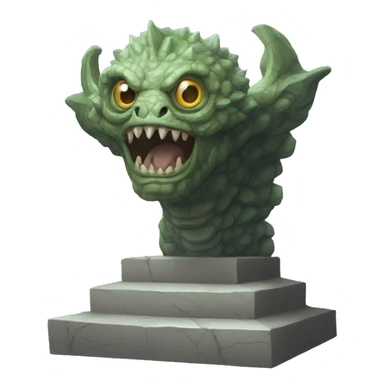 MONUMENT MONSTER The Monument Mythos sticker