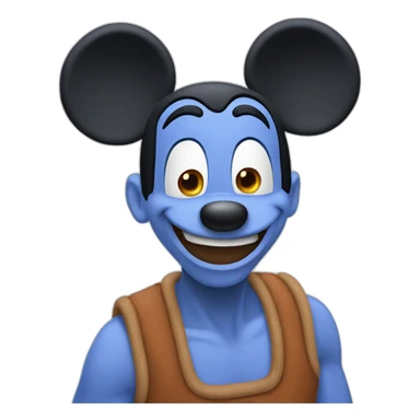 Goofy disney sticker