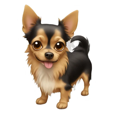 chihuahua with yorkie sticker