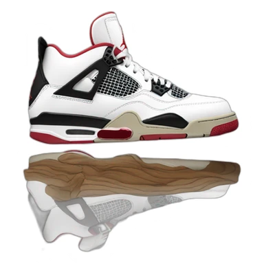 Air jordan 4 sticker