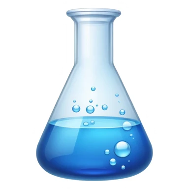 chemistry and lab work icon sticker