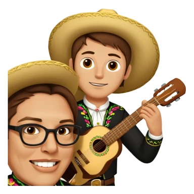 Mariachi Musician sticker
