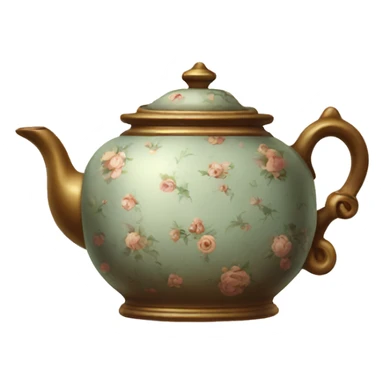 Antique teapot  sticker