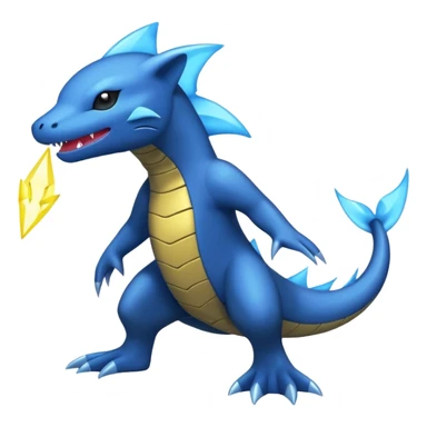 Electric Eel-Manectric-Shinx-Luxray-Electrike-Pokémon-Fakémon-fusion sticker