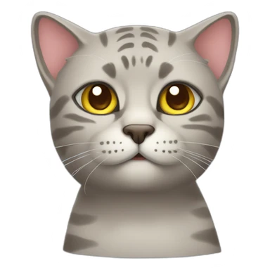 bigbrain cat sticker