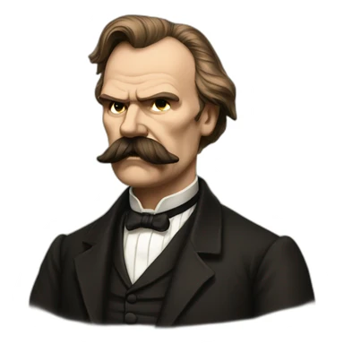 Friedrich Nietzsche sticker