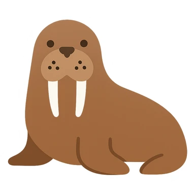 Walrus sticker