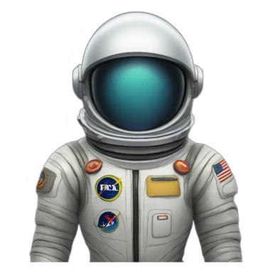 Ben Chaplin space suit sticker