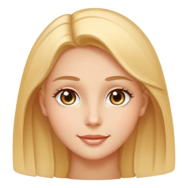 face silhouette with a shining youthful glow sticker