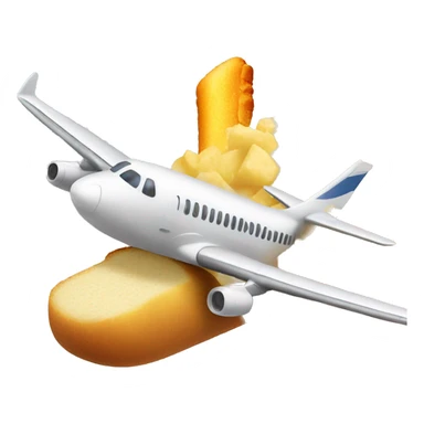 plane crashing into twinkie sticker