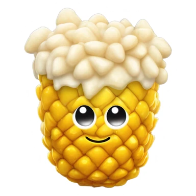 granos de elote sueltos sticker