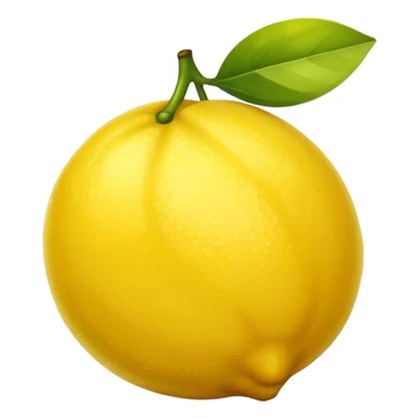 single lemon sticker