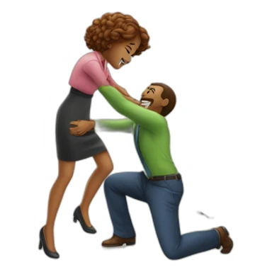 compangy-playing-leapfrog-in-office sticker