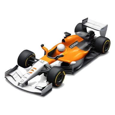McLaren 2024 f1 car sticker