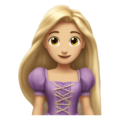 Rapunzel ￼ sticker