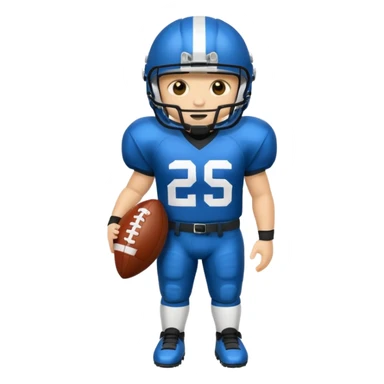 american football uniform sticker