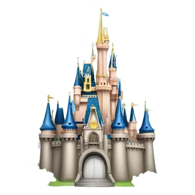 Cinderella castle sticker