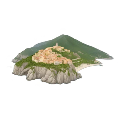 Corsica island sticker