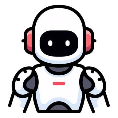 ASIMO robot, white humanoid robot by Honda with helmet-like head sticker