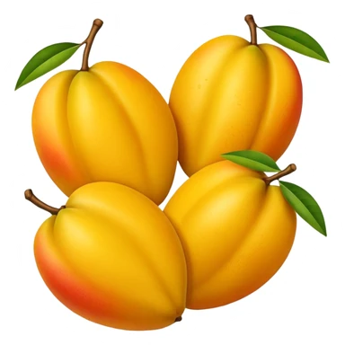 67 mango mustderd  sticker