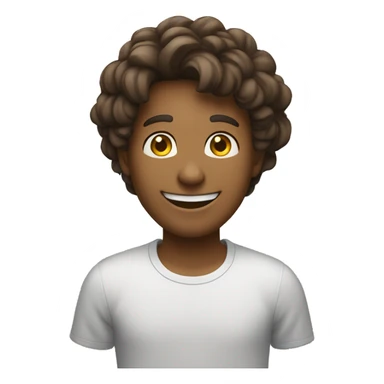 Com um sorriso de safado sticker