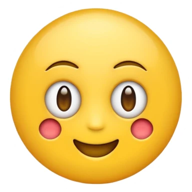 Can you create an emoji with a circle around it and an upside down V inside? sticker