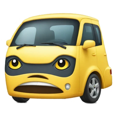 automobile emotion sad crying sticker