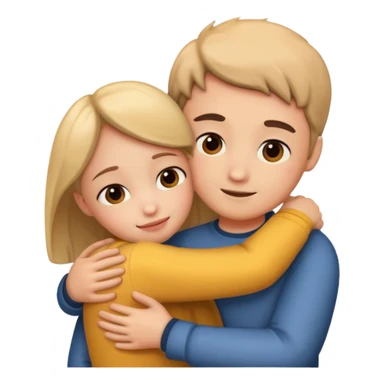 Hug sticker