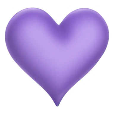 lavender heart  sticker