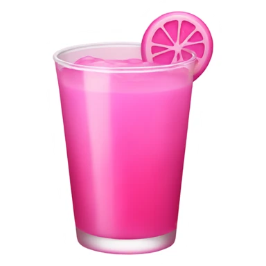 Pink drink sticker