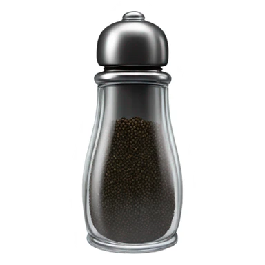 Pepper shaker sticker