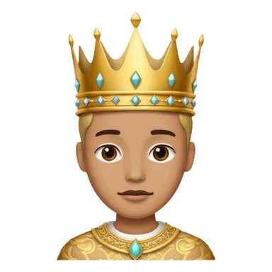 Etrafında dönen bir tac sticker