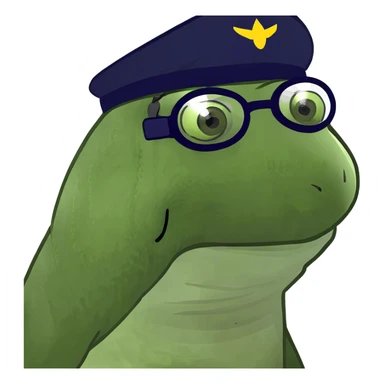 bufo the pilot sticker