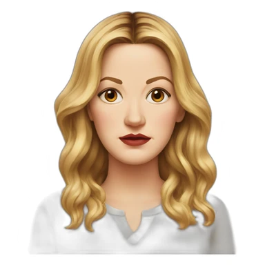 drew barrymore serious sticker