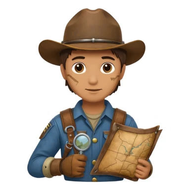 Ranger with map sticker