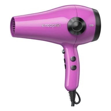 Cute Hair dryer, different designs and pattern sticker